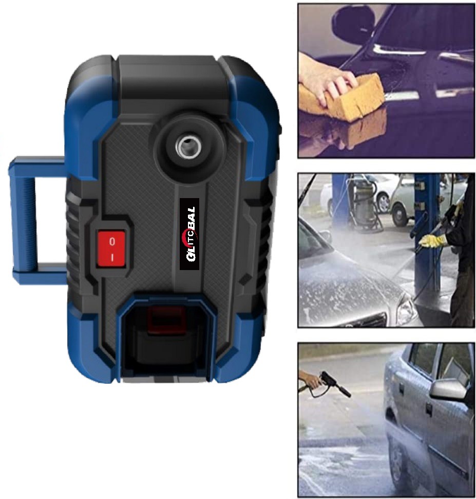 Portable Brushless&Liion Cordless Electric Pressure Washer Cleaning